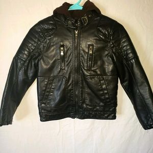 Boys leather jacket